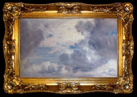 framed  John Constable Cloud Study, ta009-2